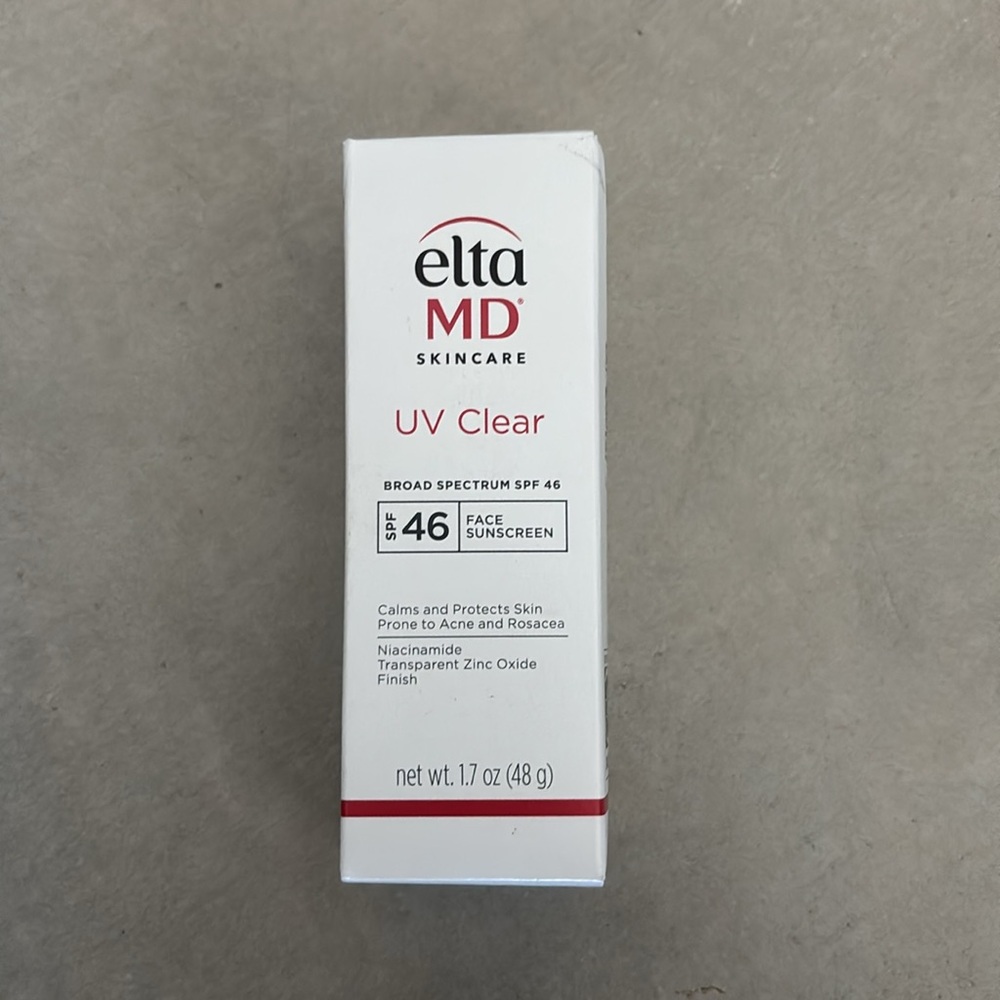NIB EltaMD UV Clear Broad Spectrum SPF 46 Face Sunscreen